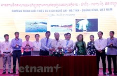 Provincias centrovietnamitas promueven turismo en Laos
