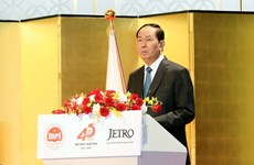 Presidente de Vietnam reconoce contribución de la Unión de Parlamentarios a nexos con Japón 