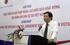 Vietnam y Estados Unidos cooperan para mejorar efectividad de ejecución de casos civiles