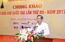 Premio Nacional de Prensa de Vietnam 2017 honra a 105 obras