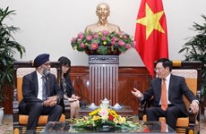 Vietnam aspira a fortalecer relaciones con Canadá