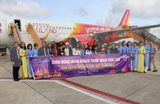 Inauguran ruta aérea directa entre ciudad vietnamita de Can Tho y Bangkok