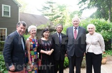 Embajador vietnamita sostiene encuentros en EE.UU. para promover nexos bilaterales 