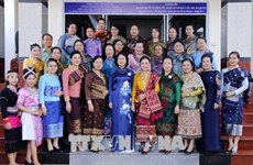 Vicepresidenta Ngoc Thinh manifiesta apoyo a Asociación de Amistad Laos-Vietnam 