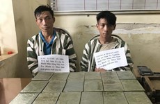Arrestan sospechosos de tráfico de 36 ladrillos de heroína en provincia fronteriza