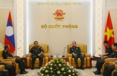 Ejércitos de Vietnam y Laos fortalecen cooperación 