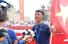 Mundial Rusia 2018: niños vietnamitas participan en festival de fútbol en Moscú