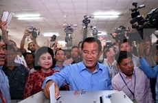 Vietnam congratula a Camboya por éxito de las elecciones legislativas