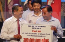 Recaudan dos millones de dólares a favor del mar e islas de Vietnam 