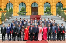 Presidente de Vietnam insta a fortalecer diplomacia económica 