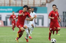 Selección de fútbol de Vietnam debuta con fácil victoria ante Pakistán en ASIAD 2018