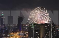 Fuegos artificiales iluminarán cielo de Ciudad Ho Chi Minh en la noche de Independencia 