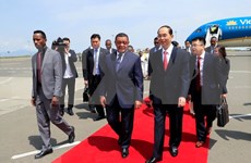 Presidente de Vietnam inicia visita estatal a Etiopía 