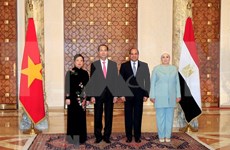 Vietnam y Egipto acuerdan promover cooperación en todas las esferas 