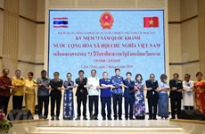 Vietnamitas en Tailandia y Alemania saludan al 73 aniversario del Día Nacional