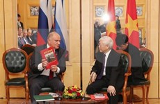 Prensa rusa destaca significado de la visita del máximo dirigente partidista de Vietnam