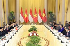 Vietnam e Indonesia acuerdan elevar comercio bilateral a 10 mil millones de dólares 