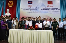 Localidades fronterizas vietnamita y camboyana robustecen colaboración 