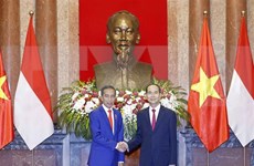Prensa indonesia acapara visita de Joko Widodo a Vietnam 