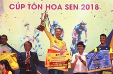 Atleta neerlandés gana torneo internacional de ciclismo en Vietnam