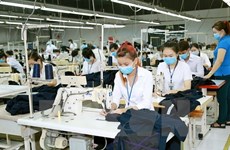 Exposición internacional de industria textil abre sus puertas en Hanoi