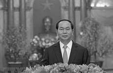 Resaltan legado de presidente vietnamita Tran Dai Quang en la policía popular  