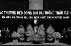 Inician acto fúnebre en homenaje a presidente vietnamita Tran Dai Quang