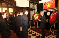Embajada de Vietnam en Argentina abre libro de condolencias por deceso del presidente Tran Dai Quang