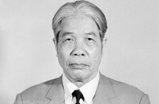 Más condolencias enviadas a Vietnam por deceso de exdirigente partidista Do Muoi