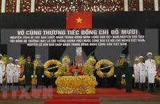 Efectúan homenaje póstumo a Do Muoi, exsecretario general del Partido Comunista de Vietnam