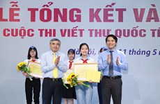 Estudiante vietnamita gana tercer premio del concurso epistolar de UPU 