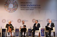 Inauguran conferencia anual del Fondo Monetario Internacional y Banco Mundial  