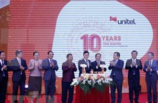 Empresa conjunta Unitel,  símbolo de la cooperación económica entre Vietnam y Laos