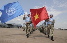 Cascos azules de Vietnam participan en anversario de ONU en Sudán del Sur