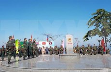 Fomentan colaboración entre fuerzas guardafronteras de Vietnam, Laos y Camboya 