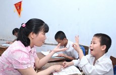 Alumnos vietnamitas compiten en concurso global de TI para jóvenes con discapacidades