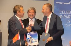  Aerolíneas vietnamita e israelí estrechan cooperación bilateral