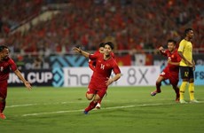 Vietnam logra una convincente victoria 2-0 ante Malasia en Copa AFF Suzuki