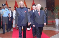 Presidente de la India concluye visita estatal a Vietnam 