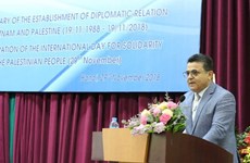 Vietnam y Palestina fortalecen relaciones de solidaridad, amistad y cooperación