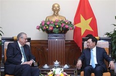 Vicepremier de Vietnam recibe al presidente del Grupo de Visión APEC