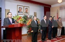 Embajada norcoreana conmemora visita de Kim Il Sung a Vietnam