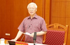 Se reúne Subcomité de documentos del XIII Congreso Nacional del Partido Comunista de Vietnam
