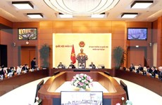Comité Permanente del Parlamento de Vietnam revisa ajustes del programa de ley 2019