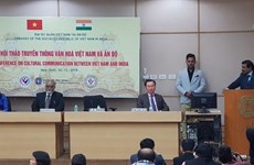Destacan papel de la comunicación en diplomacia cultural entre Vietnam y la India