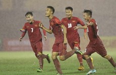 Equipo de fútbol sub-21 vietnamita conquistó primera victoria en torneo internacional