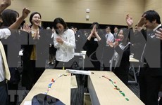 Estudiantes vietnamitas asisten a programa de intercambio con empresas japonesas