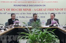 Destacan en la India legados del presidente vietnamita Ho Chi Minh