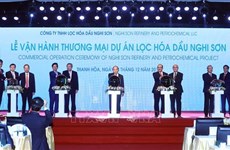 Complejo de refinería petrolera de Nghi Son en Vietnam comienza su operación comercial