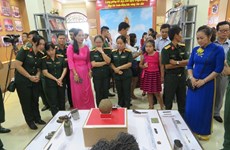 Efectúan en ciudad vietnamita de Can Tho exposición sobre la guerra nacional en frontera suroeste 